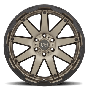 Black Rhino OCEANO Matte Bronze W/ Black Ring 18x9.5 +12 5x150mm 110.1mm - WheelWiz