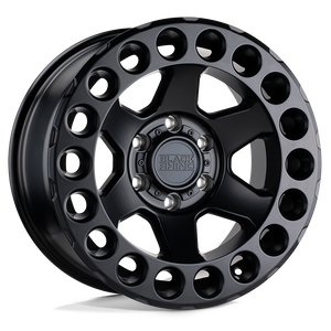 Black Rhino ODESSA Matte Black 20x9.5 -18 5x127mm 71.5mm - WheelWiz