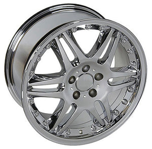 OE Wheels Replica MB09 Chrome 18x8.5 +35 5x112mm 66.6mm