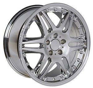 OE Wheels Replica MB09 Chrome 18x8.5 +35 5x112mm 66.6mm