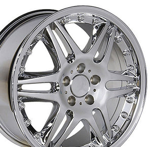 OE Wheels Replica MB09 Chrome 18x8.5 +35 5x112mm 66.6mm