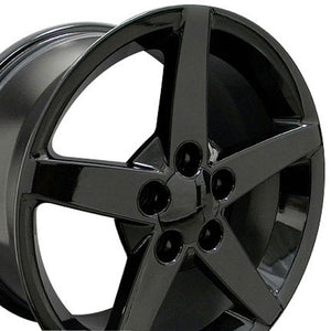 OE Wheels Replica CV06 Gloss Black 17x8.5 +56 5x120.65mm 70.3mm