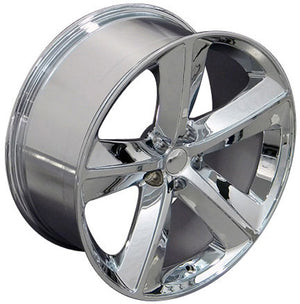 OE Wheels Replica DG05 Chrome 20x9.0 +20 5x115mm 71.5mm