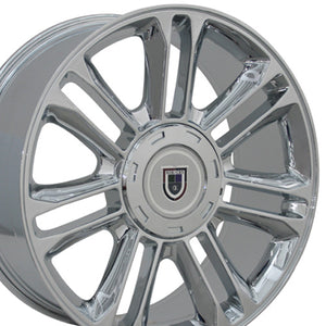 OE Wheels Replica CA83 Chrome 22x9.0 +31 6x139.7mm 78.1mm