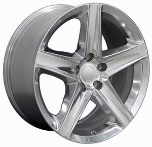 OE Wheels Replica JP06 Polished 20x9.0 +34.75 5x127mm 71.5mm