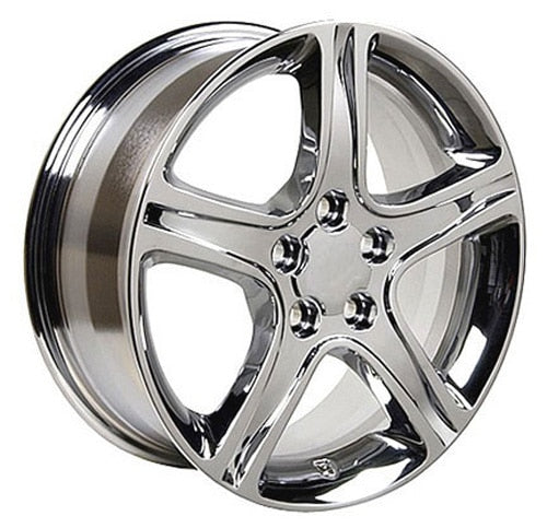 OE Wheels Replica LX01 Chrome 17x7.0 +50 5x114.3mm 60.1mm - Wheelwiz