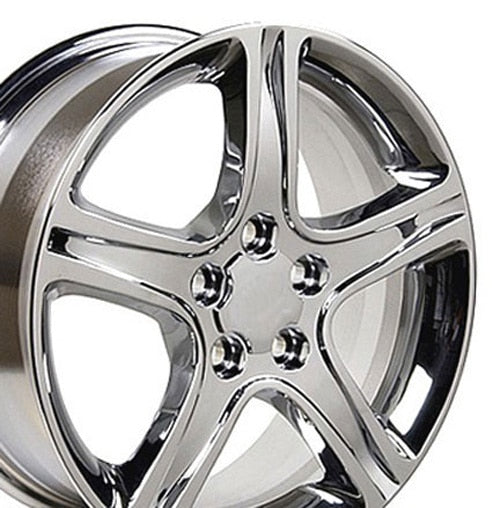 OE Wheels Replica LX01 Chrome 17x7.0 +50 5x114.3mm 60.1mm - Wheelwiz