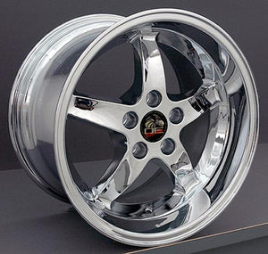 OE Wheels Replica FR04 Chrome 17x10.5 +27 5x114.3mm 70.6mm