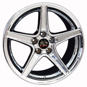 OE Wheels Replica FR06B Chrome 18x9.0 +24 5x114.3mm 70.6mm