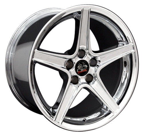 OE Wheels Replica FR06B Chrome 18x9.0 +24 5x114.3mm 70.6mm - Wheelwiz