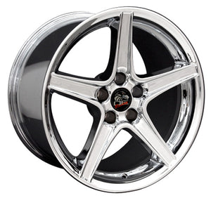 OE Wheels Replica FR06B Chrome 18x9.0 +24 5x114.3mm 70.6mm