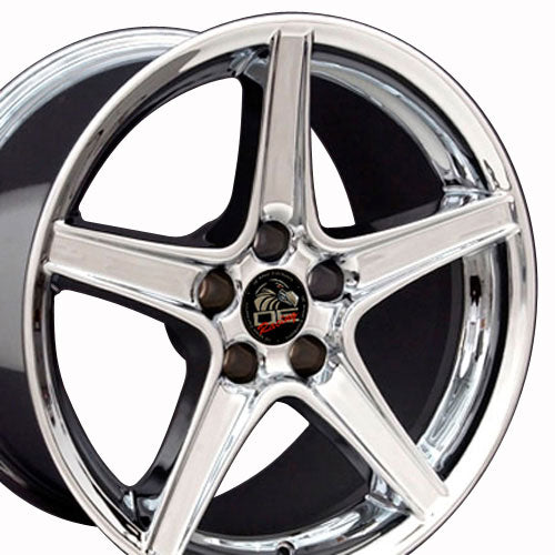 OE Wheels Replica FR06B Chrome 18x9.0 +24 5x114.3mm 70.6mm - Wheelwiz