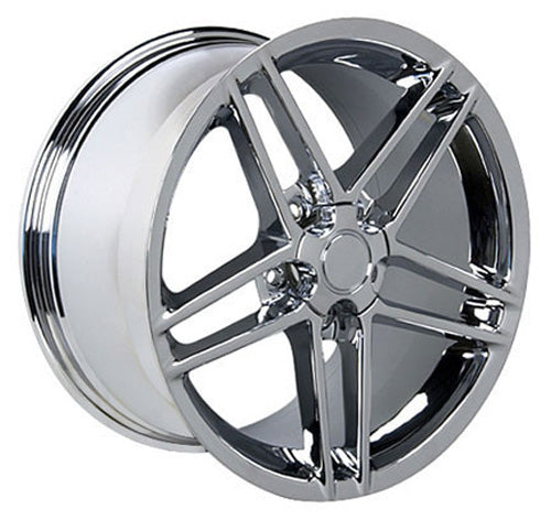 OE Wheels Replica CV07B Chrome 19x10.0 +65 5x120.65mm 70.3mm