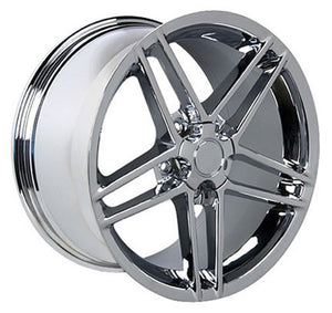 OE Wheels Replica CV07A Chrome 18x10.5 +56 5x120.65mm 70.3mm