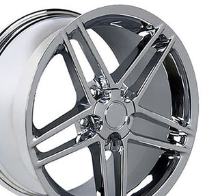 OE Wheels Replica CV07A Chrome 18x10.5 +56 5x120.65mm 70.3mm