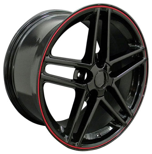OE Wheels Replica CV07A Gloss Black 18x10.5 +56 5x120.65mm 70.3mm - Wheelwiz