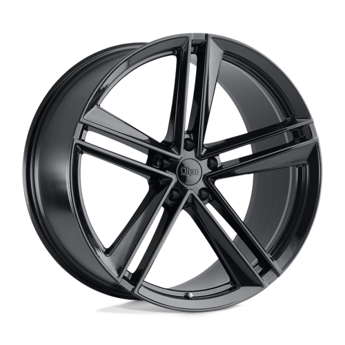 OHM LIGHTNING Gloss Black 21x10.5 +30 5x120mm 64.2mm - Wheelwiz