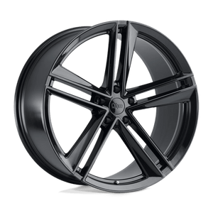 OHM LIGHTNING Gloss Black 20x9 +30 5x114.3mm 64.2mm - Wheelwiz