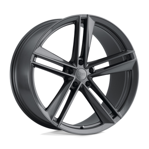 OHM LIGHTNING Gloss Gunmetal 20x9 +30 5x114.3mm 64.2mm - WheelWiz