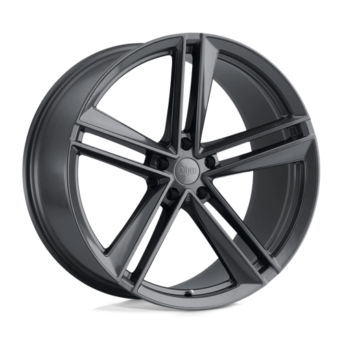 OHM LIGHTNING Gloss Gunmetal 20x9 +30 5x114.3mm 64.2mm - WheelWiz