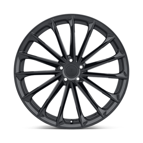 OHM PROTON Gloss Black 17x6.5 +45 5x105mm 56.5mm - Wheelwiz