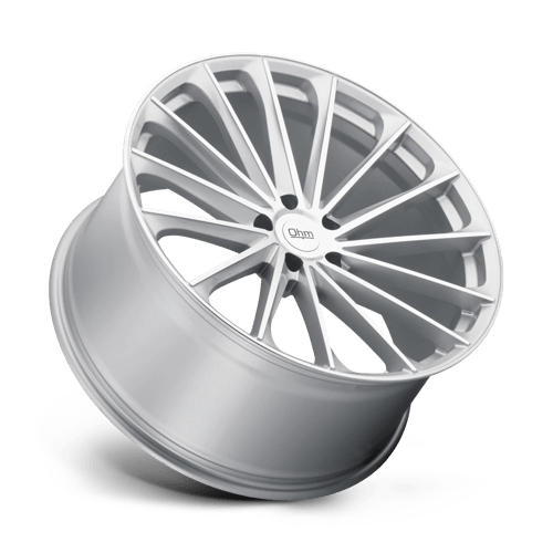OHM PROTON Silver W/ Mirror Face 21x9 +25 5x120mm 64.2mm - Wheelwiz