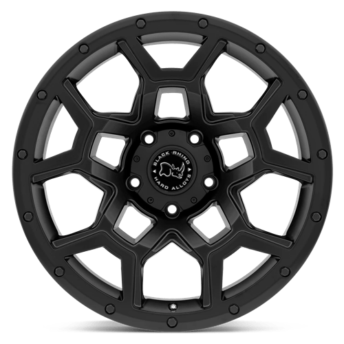 Black Rhino OVERLAND Matte Black 18x9.5 +6 5x150mm 110.1mm - Wheelwiz