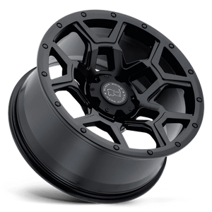 Black Rhino OVERLAND Matte Black 20x9.5 -18 5x127mm 71.5mm - Wheelwiz