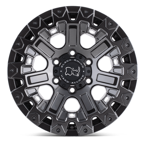 Black Rhino OZARK Gloss Gunmetal 17x9.5 -18 5x127mm 71.5mm - Wheelwiz