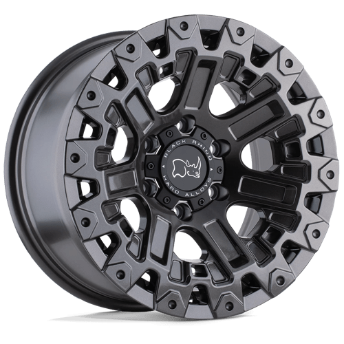 Black Rhino OZARK Gloss Gunmetal 17x9.5 -18 6x139.7mm 112.1mm - WheelWiz