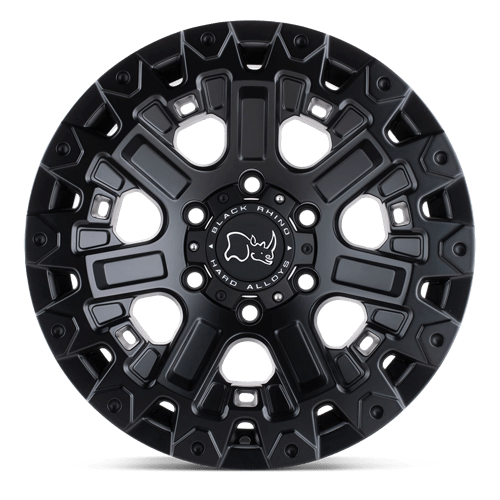 Black Rhino OZARK Matte Black 17x9.5 -18 5x127mm 71.5mm - Wheelwiz