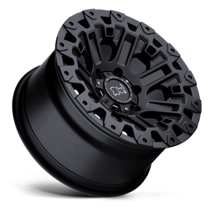 Black Rhino OZARK Matte Black 17x9.5 -18 5x127mm 71.5mm - Wheelwiz