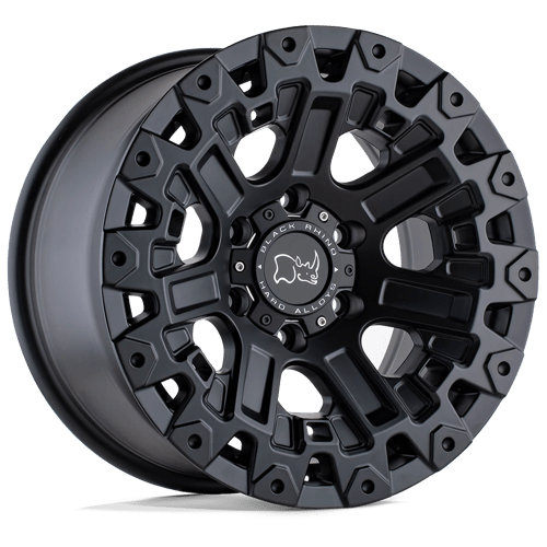 Black Rhino OZARK Matte Black 17x9.5 +12 6x114.3mm 76.1mm - Wheelwiz