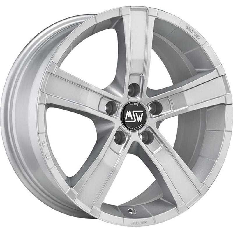 MSW OZ Racing SAHARA 6  18x8 +35 6x114.3 66.10 FULL SILVER - Wheelwiz