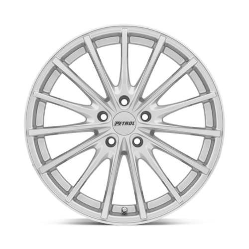 Petrol P3A Silver W/ Machined Cut Face 18x8 +40 5x110mm 72.1mm - Wheelwiz
