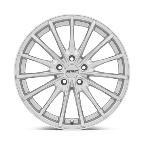 Petrol P3A Silver W/ Machined Cut Face 17x8 +40 5x110mm 72.1mm - Wheelwiz