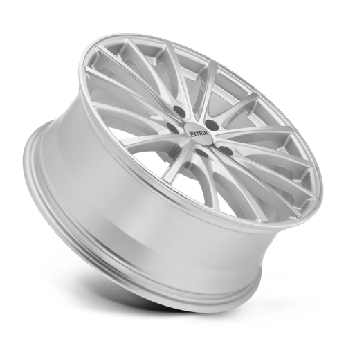 Petrol P3A Silver W/ Machined Cut Face 19x8 +40 5x112mm 72.1mm - Wheelwiz