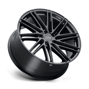 Petrol P1C Gloss Black 17x8 +40 5x115mm 76.1mm - Wheelwiz