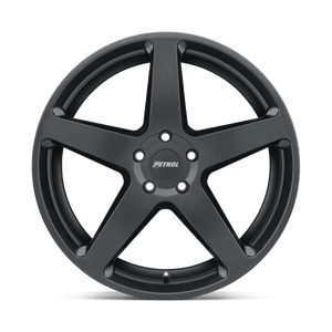 Petrol P2C Semi Gloss Black 18x8 +35 5x120mm 76.1mm - Wheelwiz