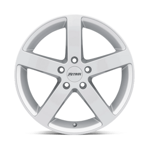 Petrol P3B Gloss Silver 17x7 +38 5x115mm 76.1mm - Wheelwiz