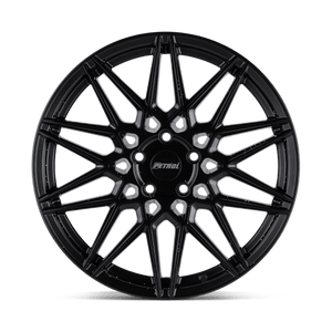 Petrol P3C Semi Gloss Black 20x8.5 +40 5x114.3mm 76.1mm - Wheelwiz