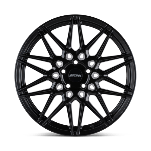 Petrol P3C Semi Gloss Black 20x8.5 +40 5x108mm 72.1mm - Wheelwiz