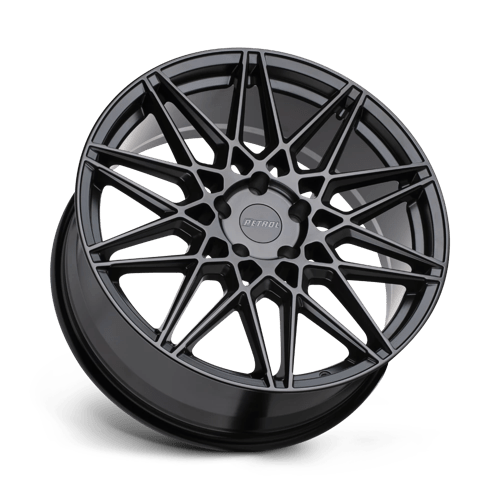 Petrol P3C Semi Gloss Black 17x8 +40 5x110mm 72.1mm - Wheelwiz