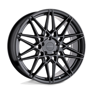 Petrol P3C Semi Gloss Black 20x8.5 +40 5x112mm 66.6mm - Wheelwiz