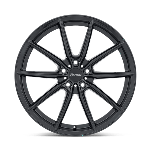 Petrol P4B Gloss Black 17x8 +40 5x108mm 72.1mm - Wheelwiz