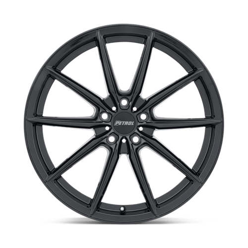 Petrol P4B Gloss Black 17x8 +40 5x108mm 72.1mm - Wheelwiz