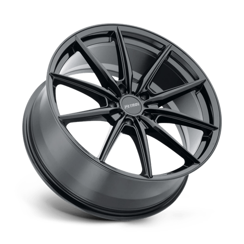 Petrol P4B Gloss Black 19x8 +40 5x108mm 72.1mm - Wheelwiz