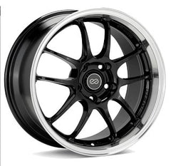 Enkei PF01 Black Machined 17x8 +50 5x114.3mm 75mm– Wheelwiz
