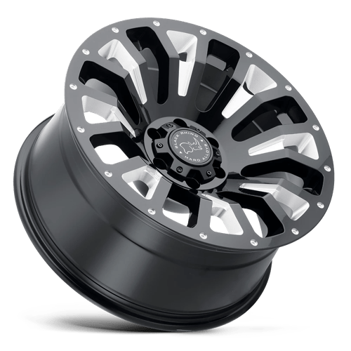Black Rhino PINATUBO Gloss Black Milled 18x9.5 -18 8x170mm 125.1mm - Wheelwiz