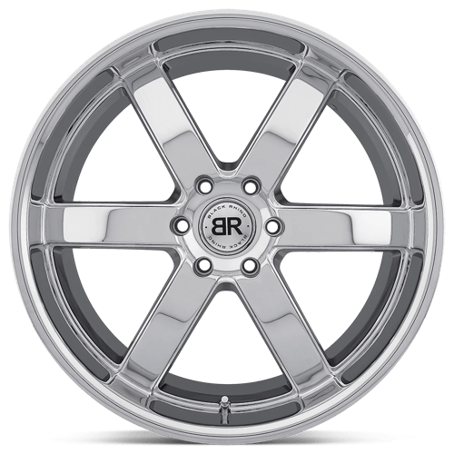 Black Rhino PONDORA Chrome 22x9.5 +30 6x135mm 87.1mm - Wheelwiz